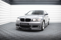 BMW 1-Serie M-Sport E82 2007-2011 Frontläpp / Frontsplitter V.2 Maxton Design